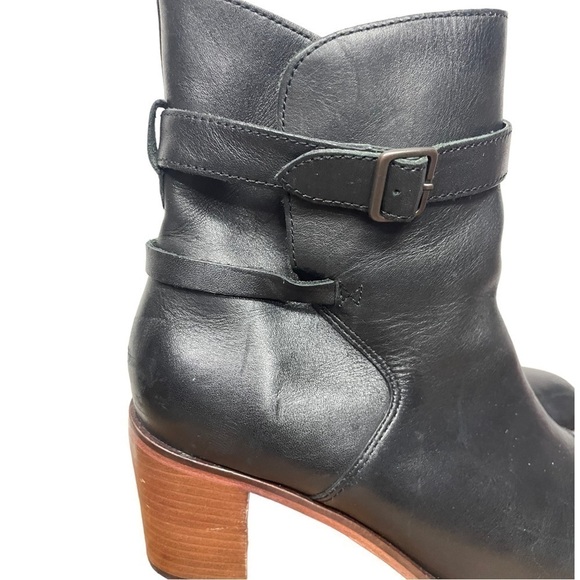 SAMANTHA Pleet X Wolverine 1000 Mile Bonny Black Heeled Ankle Boot, W00809, 9M - Picture 3 of 10